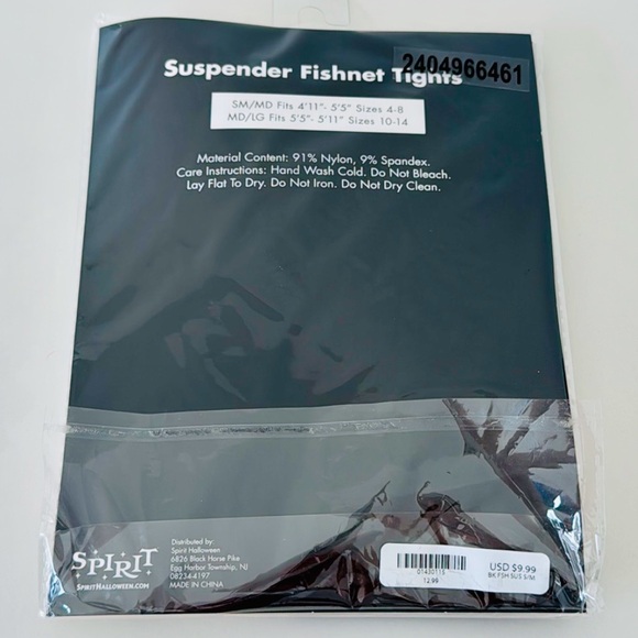 Fishnet Tights Black - Picture 3 of 3